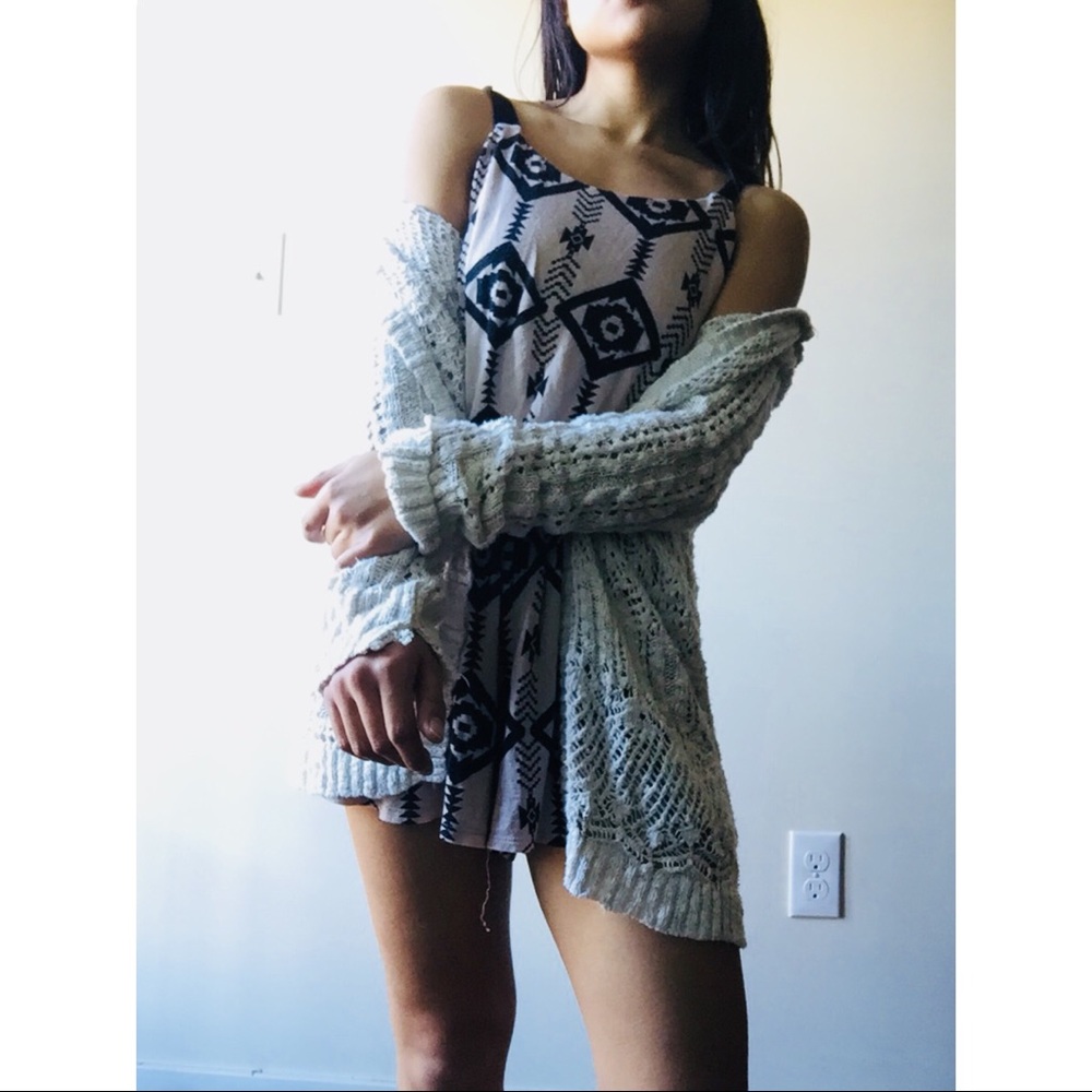 Aztec Print Romper